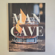 Load image into Gallery viewer, Man Cave Wooden Panel Wall Art Decor
