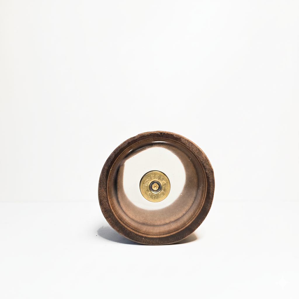 Engraved Hunter Wooden Beer Can Cooler